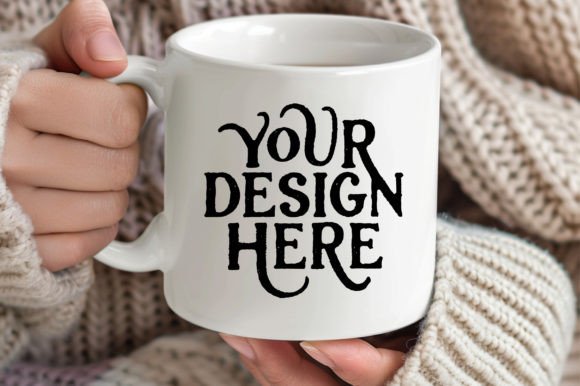 Download Blank Mug Mockup Winter White Coffee Mug - Mug mockup Collection